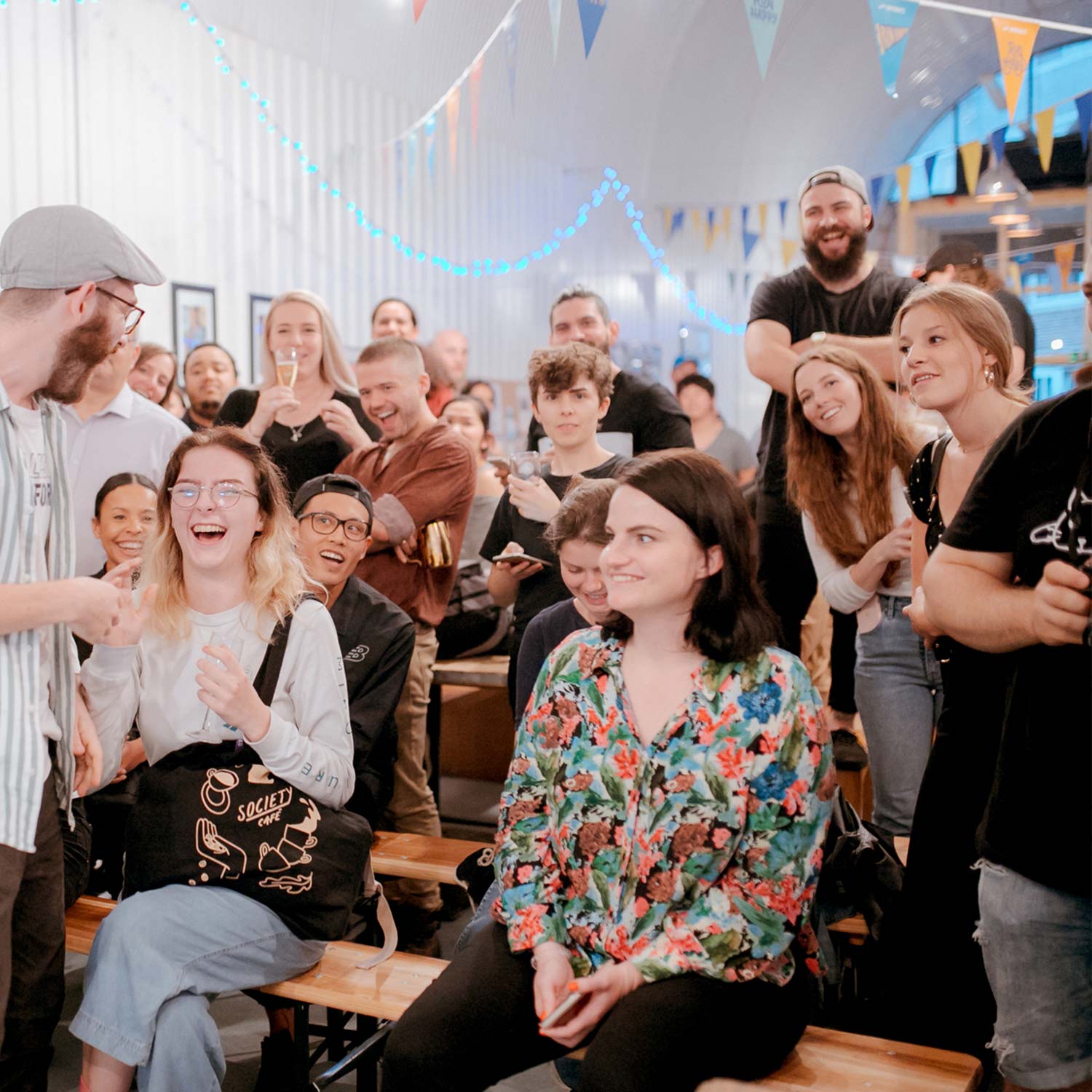 Image of the crowd at the UK Detpak RecycleMe Smackdown